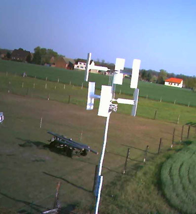 Die Windkraft-Anlage